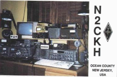 N2CKH Photo QSL 1991 card